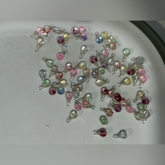 Colorful Glass Bead Charms Set - Picture 2 of 5